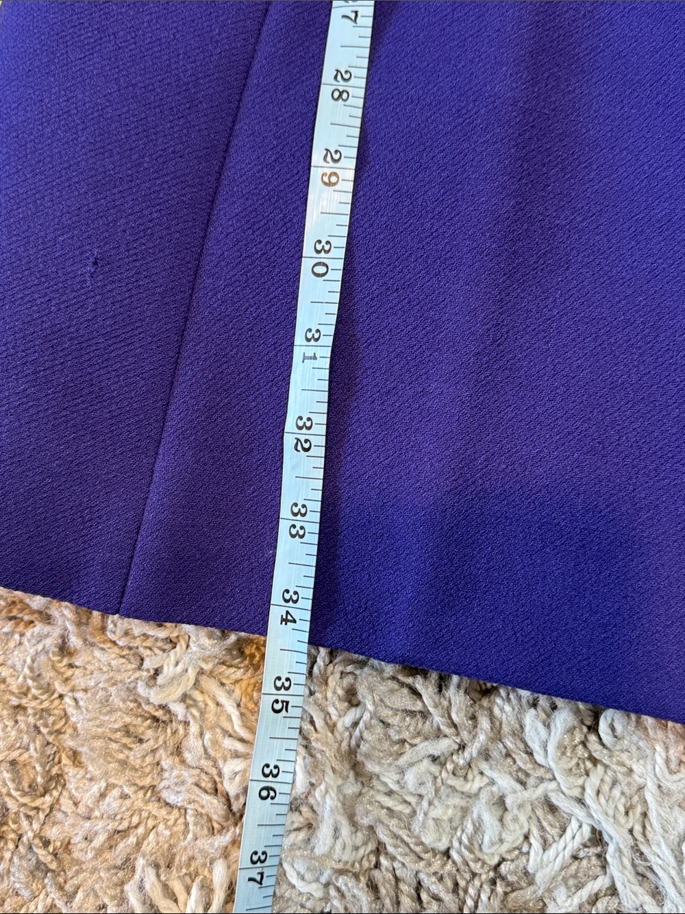 J.Crew Y2K Classic Purple Wool Blend Pea Coat size 4 - Picture 14 of 16